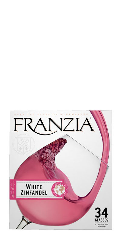 Franzia White Zinfandel Wine